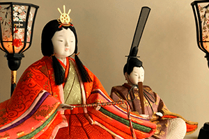 木目込み雛人形