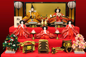 3段飾り(五人飾り)