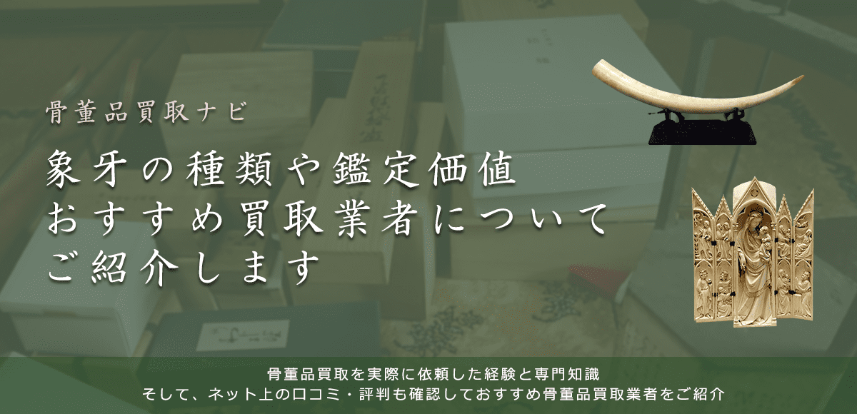 象牙はいくらで売れる？買取相場や鑑定ポイントも分かりやすく解説